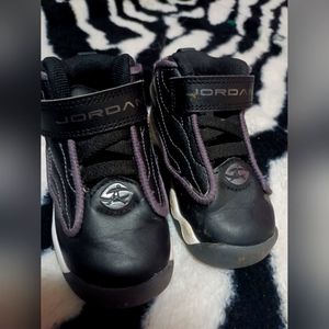 Toddler Jordan shoes black and Grey